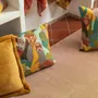 Cushions - Embroidered Cushion Izel Minéral 30 X 50 - MAISON VIVARAISE - SDE VIVARAISE WINKLER
