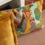 Cushions - Embroidered Cushion Izel Minéral 40 X 65 - MAISON VIVARAISE - SDE VIVARAISE WINKLER