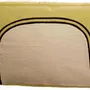 Cushions - Laly Bicolore Two-Tone Cushion Gold 40 X 65 - MAISON VIVARAISE - SDE VIVARAISE WINKLER