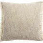 Coussins - Coussin chiné Jane Cacao 45 x 45 - MAISON VIVARAISE - SDE VIVARAISE WINKLER