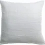 Cushions - Recycled Cushion Titou Blanc 45 X 45 - MAISON VIVARAISE - SDE VIVARAISE WINKLER