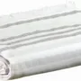 Bed linens - Recycled Hammam Towel Samoa Tonnerre 100 X 200 - MAISON VIVARAISE - SDE VIVARAISE WINKLER