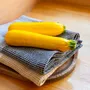 Dish towels - Recycled Honeycomb Tea Towel Finn Ombre 50 X 70 - MAISON VIVARAISE - SDE VIVARAISE WINKLER