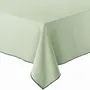 Nappes - Nappe recyclée Grace Céladon 140 x 140 - MAISON VIVARAISE - SDE VIVARAISE WINKLER