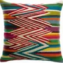 Coussins - Coussin brodé Zuma Multico 45 x 45 - MAISON VIVARAISE - SDE VIVARAISE WINKLER