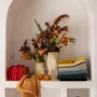 Ustensiles de cuisine - Essuie-mains oeillet Curl Ambre 50 x 50 - MAISON VIVARAISE - SDE VIVARAISE WINKLER