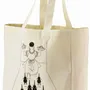 Sacs et cabas - Sac shopping Dubout À table Ecru 40 x 36 x 16 - MAISON VIVARAISE - SDE VIVARAISE WINKLER