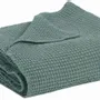 Linge de lit - Jeté recyclé Maia Vert de gris 260 x 260 - MAISON VIVARAISE - SDE VIVARAISE WINKLER