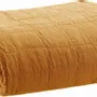 Linge de lit - Jeté recyclé Titou Havane 260 x 260 - MAISON VIVARAISE - SDE VIVARAISE WINKLER
