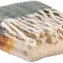 Throw blankets - Recycled Striped Throw Isabel Rouille 130 X 160 - MAISON VIVARAISE - SDE VIVARAISE WINKLER
