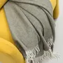 Throw blankets - Carina Throw Blanket Olive 130 X 190 - MAISON VIVARAISE - SDE VIVARAISE WINKLER