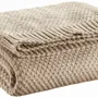 Plaids - Plaid tricot recyclé Danilo Naturel 130 x 160 - MAISON VIVARAISE - SDE VIVARAISE WINKLER
