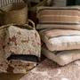 Cushions - Gatsby Floor Cushion Sienne 55 X 55 X 10 - MAISON VIVARAISE - SDE VIVARAISE WINKLER