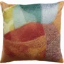 Cushions - Embroidered Cushion Nevio Multico 45 X 45 - MAISON VIVARAISE - SDE VIVARAISE WINKLER