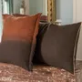 Cushions - Zeff Céleste Cushion Ébène 40 X 65 - MAISON VIVARAISE - SDE VIVARAISE WINKLER