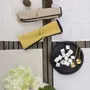 Table cloths - Canna Placemat Set Neige/Or 33 X 45 - MAISON VIVARAISE - SDE VIVARAISE WINKLER