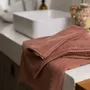 Serviettes de bain - Serviette invité Bora Terracotta 30 x 50 - MAISON VIVARAISE - SDE VIVARAISE WINKLER