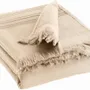 Linge de lit - Drap hammam Cancun Galet 90 x 180 - MAISON VIVARAISE - SDE VIVARAISE WINKLER