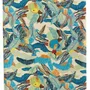 Plaids - Edredon imprimé Dori Lagon 85 x 200 - MAISON VIVARAISE - SDE VIVARAISE WINKLER