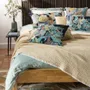 Cushions - Embroidered Cushion Dori Marine 45 X 45 - MAISON VIVARAISE - SDE VIVARAISE WINKLER