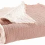 Linge de lit - Jeté Emilio Terracotta 260 x 260 - MAISON VIVARAISE - SDE VIVARAISE WINKLER
