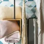Linge de lit - Jeté Emilio Terracotta 260 x 260 - MAISON VIVARAISE - SDE VIVARAISE WINKLER