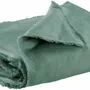 Throw blankets - Plain Laly Comforter Prusse 85 X 200 - MAISON VIVARAISE - SDE VIVARAISE WINKLER