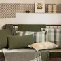 Cushions - Recycled Cushion Maia Eucalyptus 30 X 50 - MAISON VIVARAISE - SDE VIVARAISE WINKLER