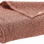 Linge de lit - Jeté de lit recyclé Maia Terracotta 260 x 260 - MAISON VIVARAISE - SDE VIVARAISE WINKLER
