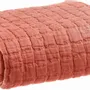 Plaids - Plaid Swami Pêche 130 x 200 - MAISON VIVARAISE - SDE VIVARAISE WINKLER