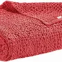 Linge de lit - Jeté de lit Tana Framboise 180 x 260 - MAISON VIVARAISE - SDE VIVARAISE WINKLER