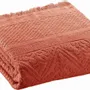 Serviettes de bain - Drap de bain Zoe Sienne 100 x 180 - MAISON VIVARAISE - SDE VIVARAISE WINKLER