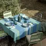Table cloths - Yuna Recycled Tablecloth Paon 170 X 170 - MAISON VIVARAISE - SDE VIVARAISE WINKLER