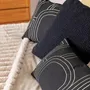 Coussins - Coussin recyclé Maia Caviar 45 x 45 - MAISON VIVARAISE - SDE VIVARAISE WINKLER