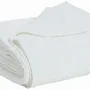Linge de lit - Jeté recyclé Maia Craie 180 x 260 - MAISON VIVARAISE - SDE VIVARAISE WINKLER
