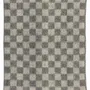 Throw blankets - Recycled Checkered Throw Isabel Ardoise 130 X 160 - MAISON VIVARAISE - SDE VIVARAISE WINKLER