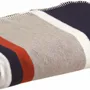Throw blankets - Gioia Recycled Jacquard Throw Marine 140 X 185 - MAISON VIVARAISE - SDE VIVARAISE WINKLER