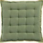 Chaises - Galette de chaise Grace recyclée Matcha 40 x 40 x 3 - MAISON VIVARAISE - SDE VIVARAISE WINKLER