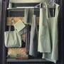 Bags and totes - Grace Recycled Shopping Bag Matcha 35 X 40 X 15 - MAISON VIVARAISE - SDE VIVARAISE WINKLER