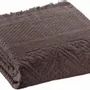 Bath towels - Zoé Bath Towel Ébène 100 X 180 - MAISON VIVARAISE - SDE VIVARAISE WINKLER