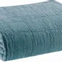 Linge de lit - Jeté recyclé Titou Acier 240 x 260 - MAISON VIVARAISE - SDE VIVARAISE WINKLER