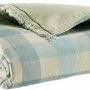 Throw blankets - Kate Printed Comforter Myosotis 85 X 200 - MAISON VIVARAISE - SDE VIVARAISE WINKLER