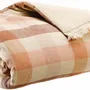 Throw blankets - Kate Printed Throw Blanket Terracotta 135 X 200 - MAISON VIVARAISE - SDE VIVARAISE WINKLER
