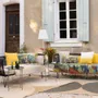 Coussins - Coussin Zeff Céleste Mangue 45 x 45 - MAISON VIVARAISE - SDE VIVARAISE WINKLER