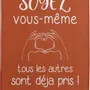 Torchons - Torchon Vous-même Rouge 50 x 70 - MAISON VIVARAISE - SDE VIVARAISE WINKLER