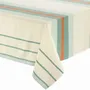 Nappes - Nappe recyclée Yuna Vert eau 170 x 170 - MAISON VIVARAISE - SDE VIVARAISE WINKLER