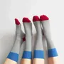 Socks - Yvette Socks Cendre 36/38 - LA CERISE SUR LE GATEAU