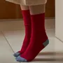 Chaussettes - Chaussettes Yvette Cherry 36/38 - LA CERISE SUR LE GATEAU