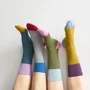 Socks - Yvette Socks Olive 42/45 - LA CERISE SUR LE GATEAU