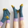 Chaussettes - Chaussettes Yvette Orage 42/45 - LA CERISE SUR LE GATEAU
